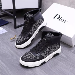 christian dior high top chaussures pour homme s_12b5433